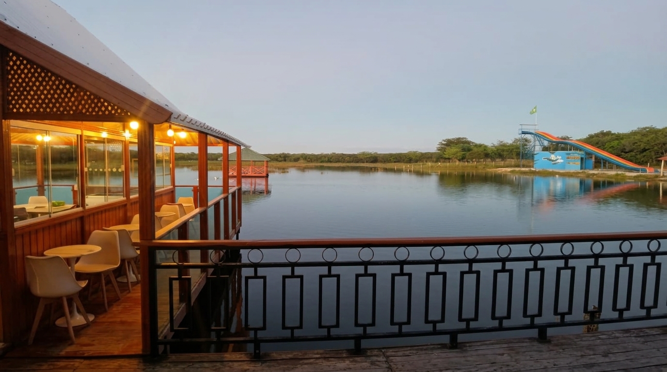 Deck com Vista para o Lago